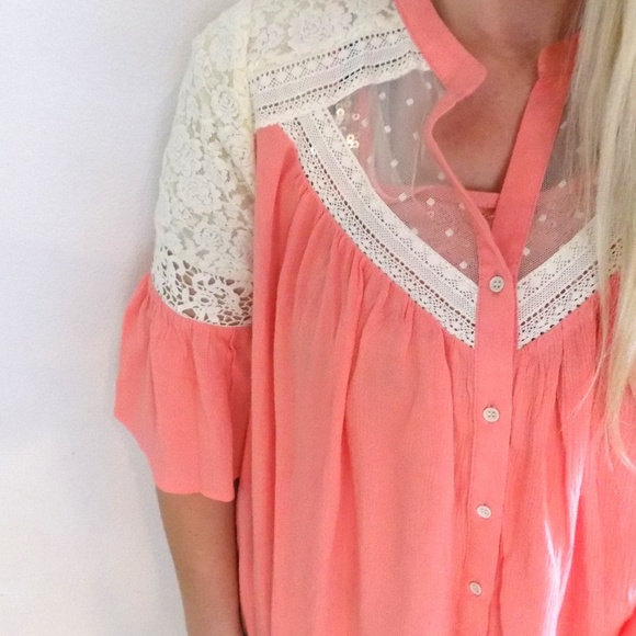 Lace Top Bell Sleeves Umgee - Picture 8 of 8